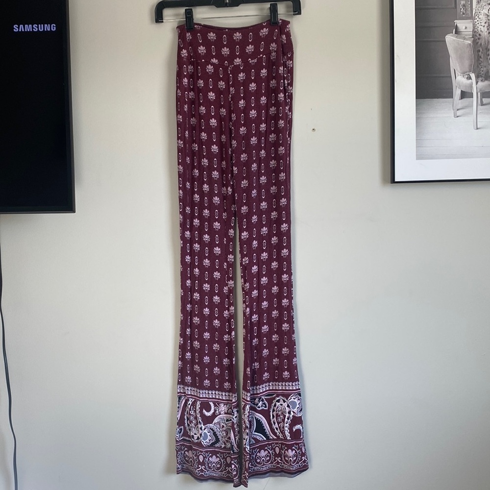 Boho flare pants, super comfortable, stretchy material